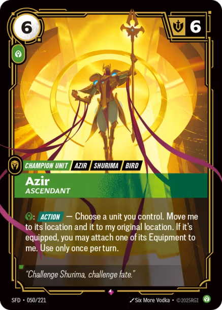 Azir, Ascendant - 050/221 - R Calm