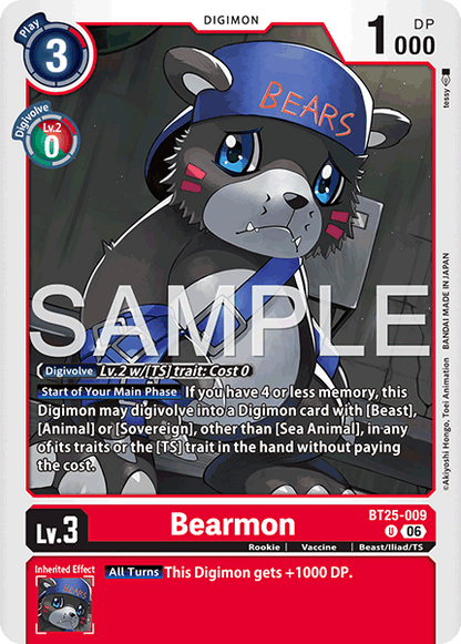 Bearmon - BT25 - 009 - U Red