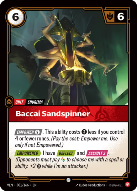 Baccai Sandspinner - VEN-001/166