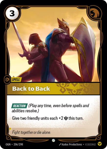 Back to Back - 206/298 - C Order