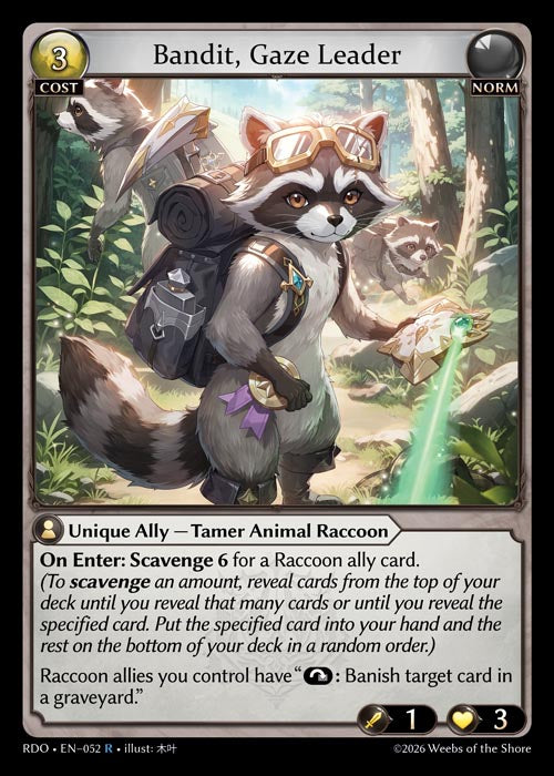 Bandit, Gaze Leader - Radiant Origins - R Norm