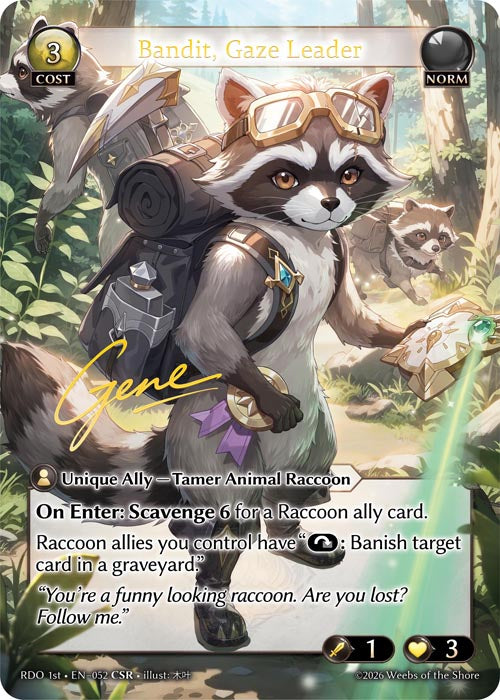 Bandit, Gaze Leader (CSR) - Radiant Origins