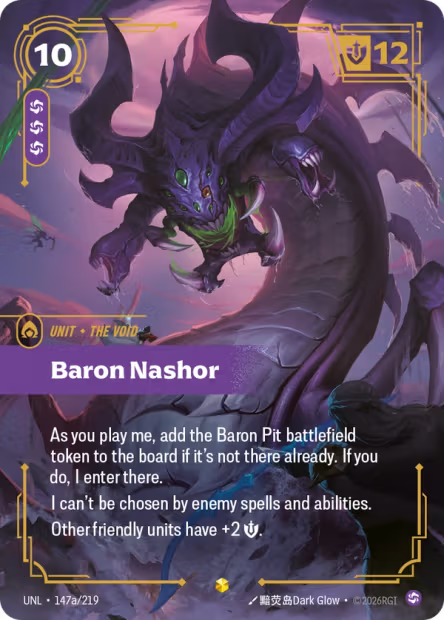 Baron Nashor - 147a/219 - Alternate Art