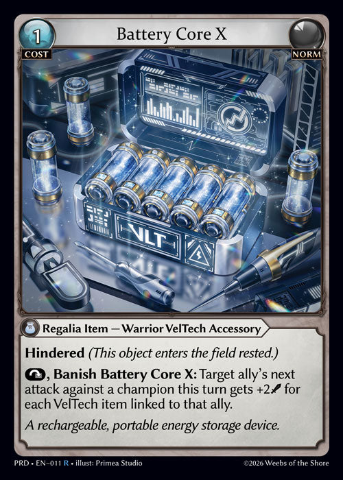  Battery Core X - .asphodel/paradise - R Norm