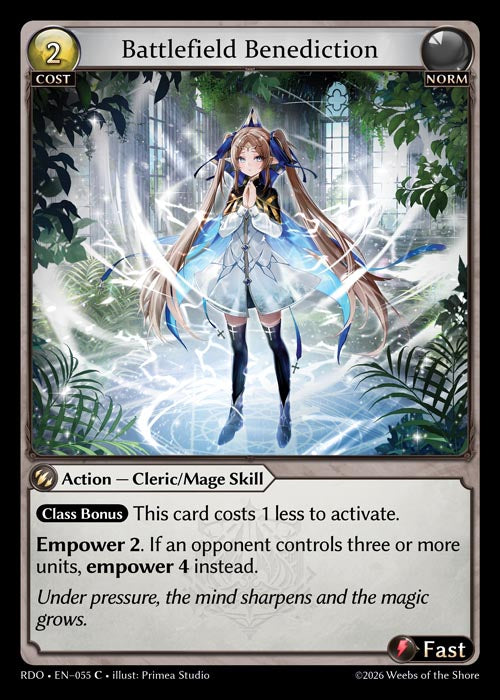 Battlefield Benediction - Radiant Origins - C Norm