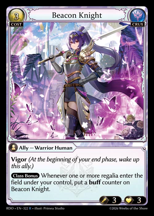 Beacon Knight - Radiant Origins - R Crux