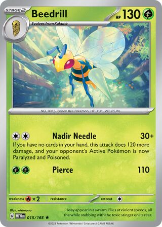 Beedrill - 015/165 - 151 
