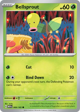 Bellsprout - 069/165 - 151 