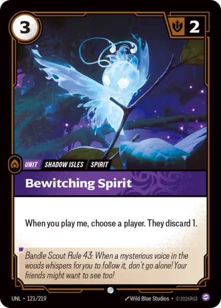 Bewitching Spirit - 121/219 - C Chaos