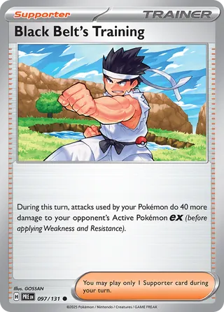 Black Belt's Training - 097/131 - Prismatic Evolutions