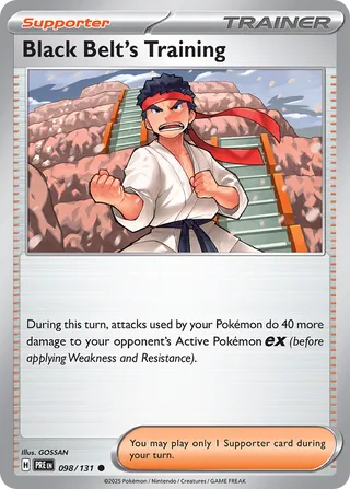 Black Belt's Training - 098/131 - Prismatic Evolutions