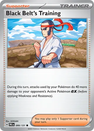Black Belt's Training - 099/131 - Prismatic Evolutions
