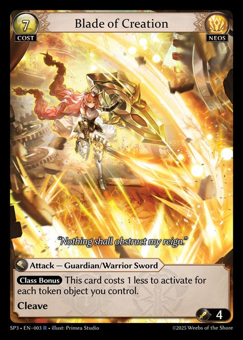 Blade of Creation - Supporter Pack 3