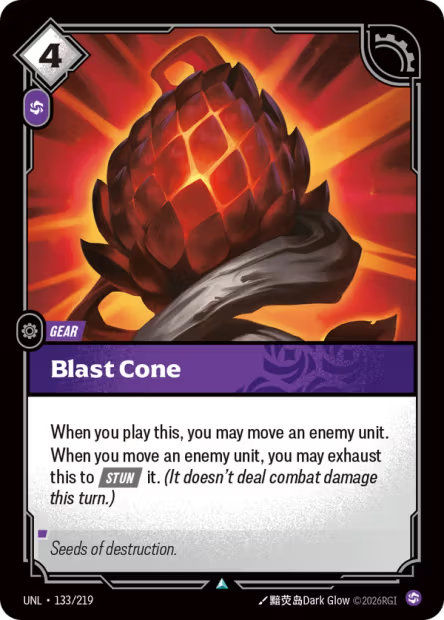 Blast Cone - 133/219 - U Chaos