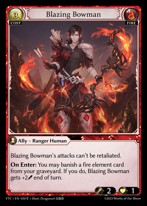 Blazing Bowman - Fractured Crown - C Fire