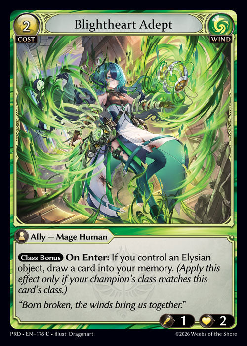 Blightheart Adept - .asphodel/paradise - C Wind