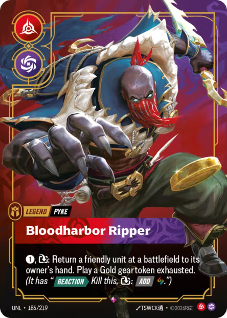 Bloodharbor Ripper - 185/219 - R Legend