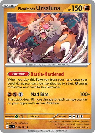 Bloodmoon Ursaluna - 054/131- Prismatic Evolutions