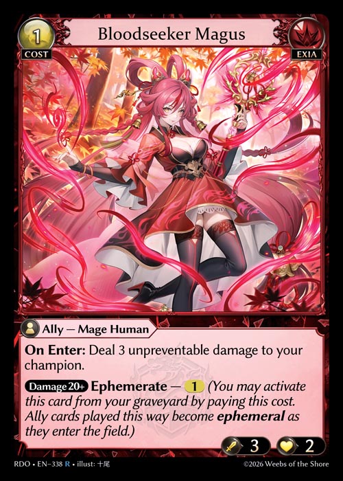 Bloodseeker Magus - Radiant Origins - R Crux