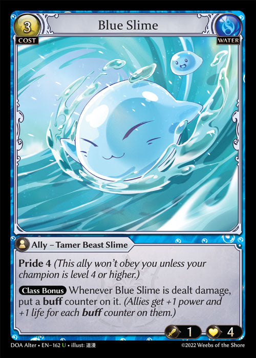 Blue Slime - Dawn of Ashes