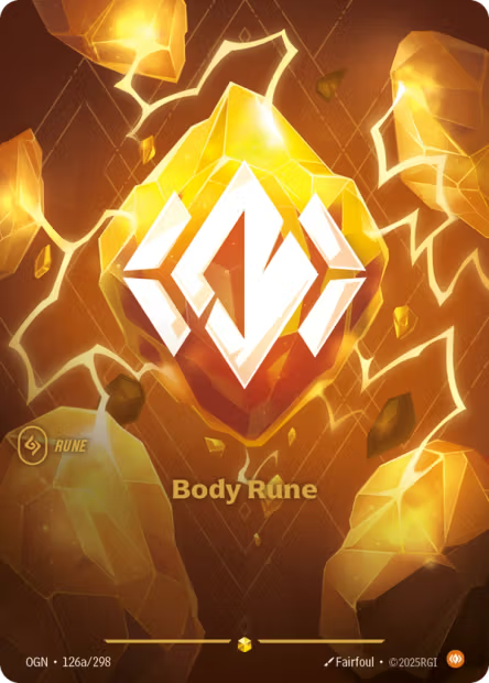 Body Rune - 126a/298 - OGN