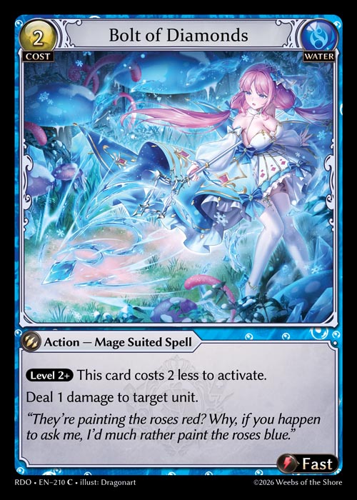 Bolt of Diamonds - Radiant Origins - C Water