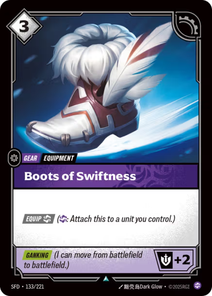 Boots of Swiftness - 133/221 - U Chaos