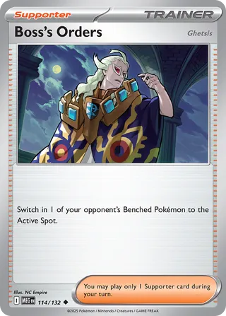 Boss's Orders - 114/132 - Mega Evolution