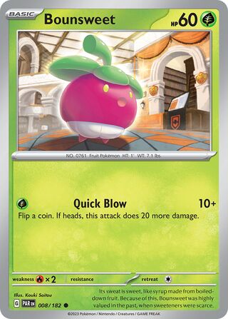 Bounsweet - 008/182 - Paradox Rift 
