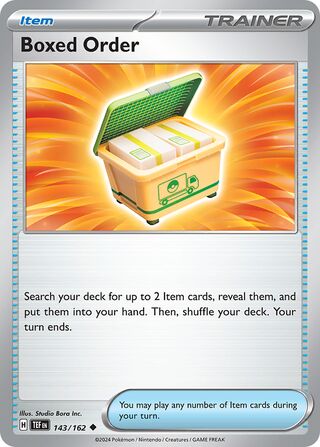 Boxed Order - 143/162 - Temporal Forces  