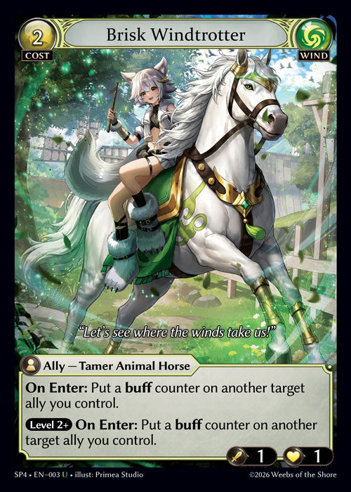 Brisk Windtrotter - Supporter Pack 4 