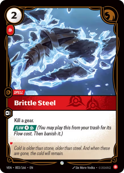 Brittle Steel - VEN-003/166