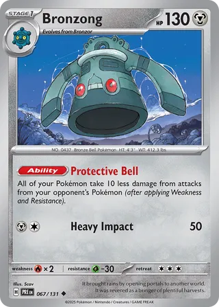 Bronzong - 067/131 - Prismatic Evolutions