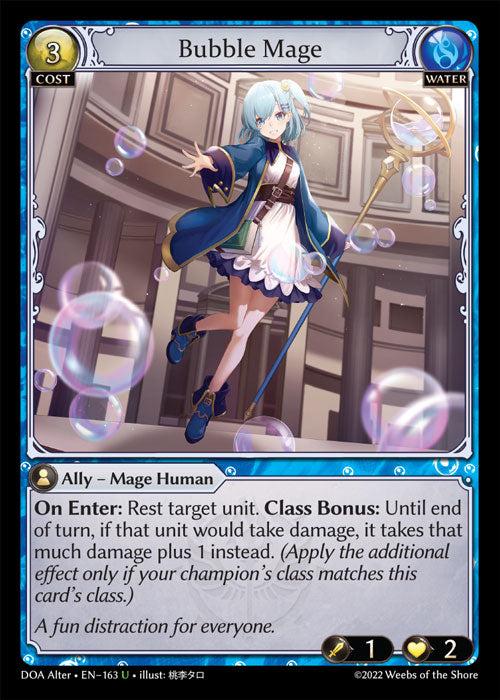 Bubble Mage - Dawn of Ashes