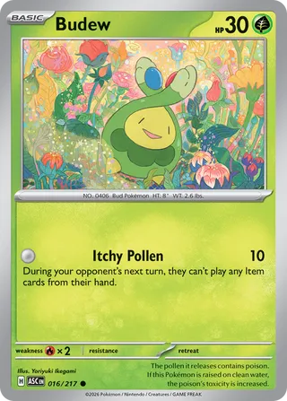 Budew - 016/217 - Ascended Heroes