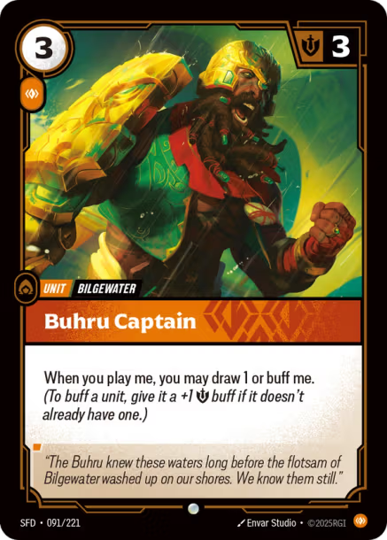 Buhru Captain - 091/221 - C Body