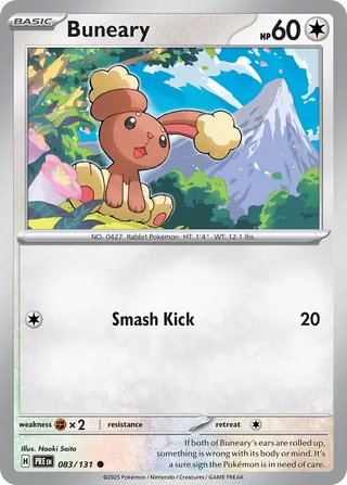 Buneary - 083/131 - Prismatic Evolutions