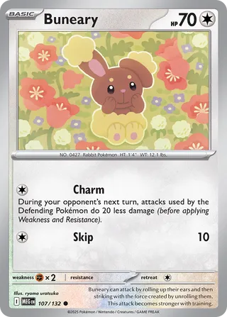 Buneary - 107/132 - Mega Evolution