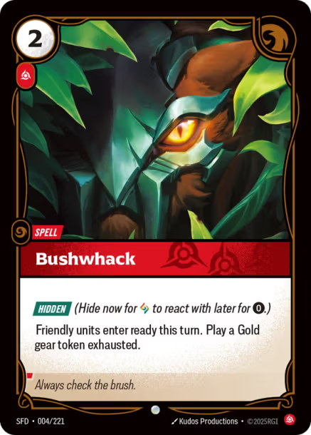 Bushwhack - 004/221 - C Fury