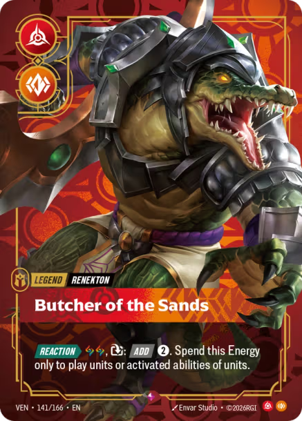 Butcher of the Sands - 141/166 - R Fury/Body