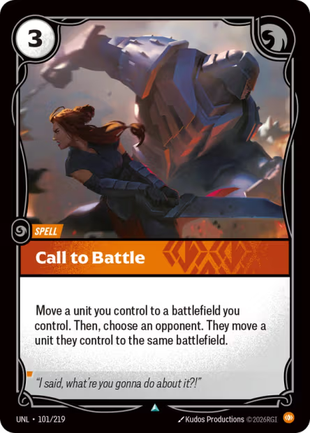 Call to Battle - 101/219 - U Body