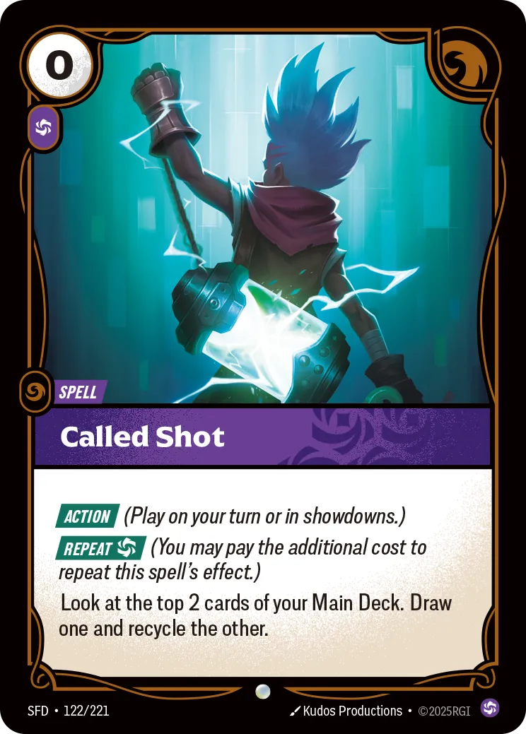 Called Shot - 122/221 - C Chaos