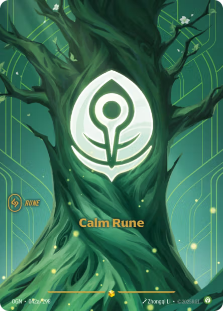 Calm Rune - 042a/298 - OGN