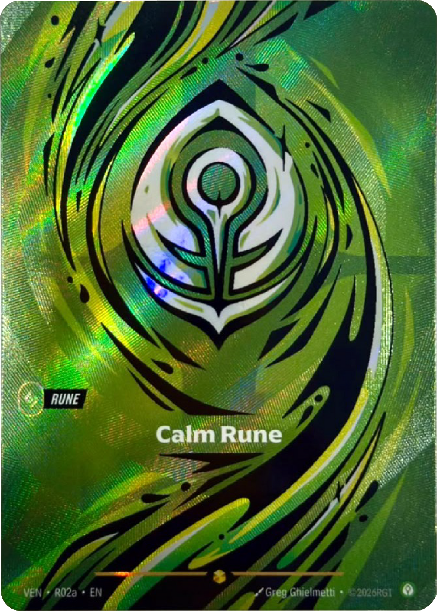 Calm Rune - R02a - Rune