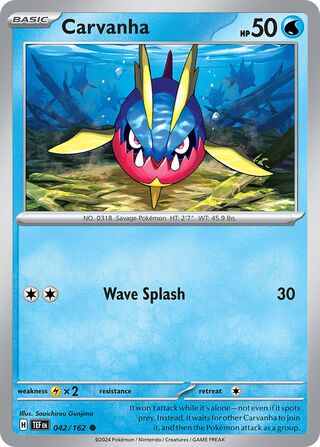 Carvanha - 042/162 - Temporal Forces 