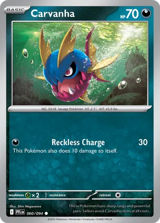 Carvanha - 060/094 - Phantasmal Flames