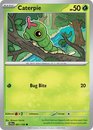 Caterpie - 001/159 - Journey Together