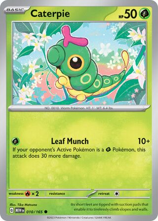 Caterpie - 010/165 - 151 