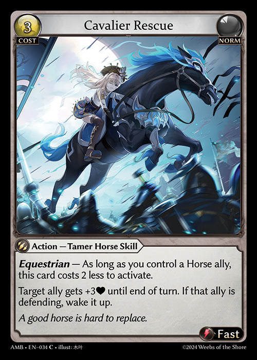 Cavalier Rescue - Mortal Ambition - C Norm