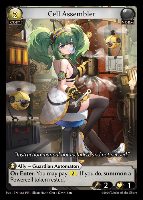 Cell Assembler - Promotional Cards